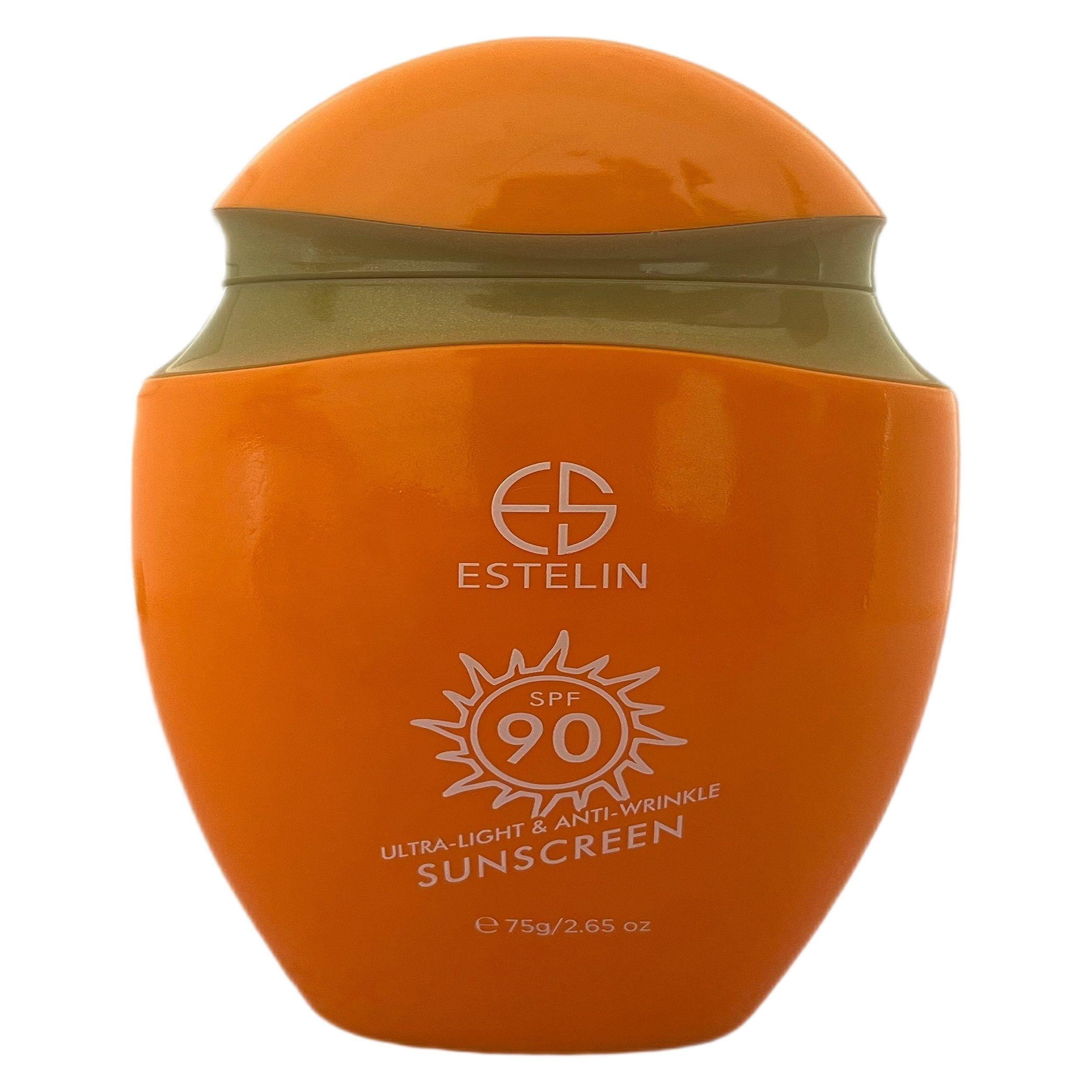 کرم ضد آفتاب بدون رنگ استیلن SPF 90 مدل ultra-light مناسب انواع پوست حجم 75 میلی لیتر