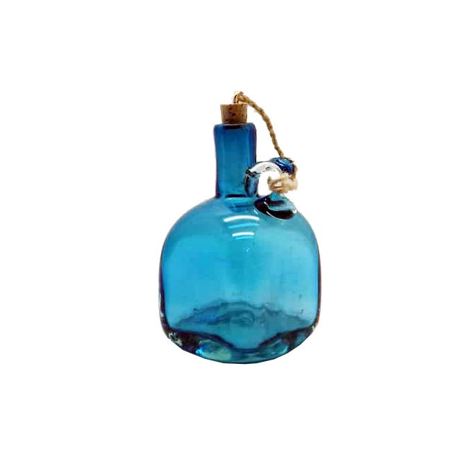 بطری شیشه ای مدل مکعبی