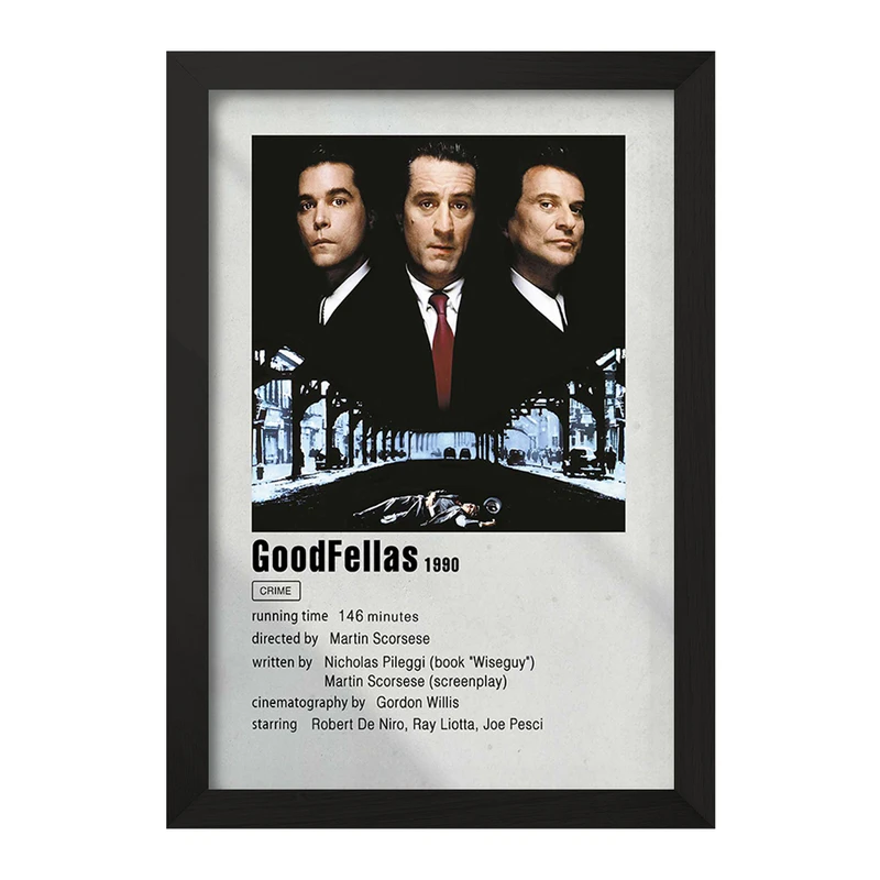 تابلو خندالو مدل رفقای خوب (Goodfellas) کد F11320