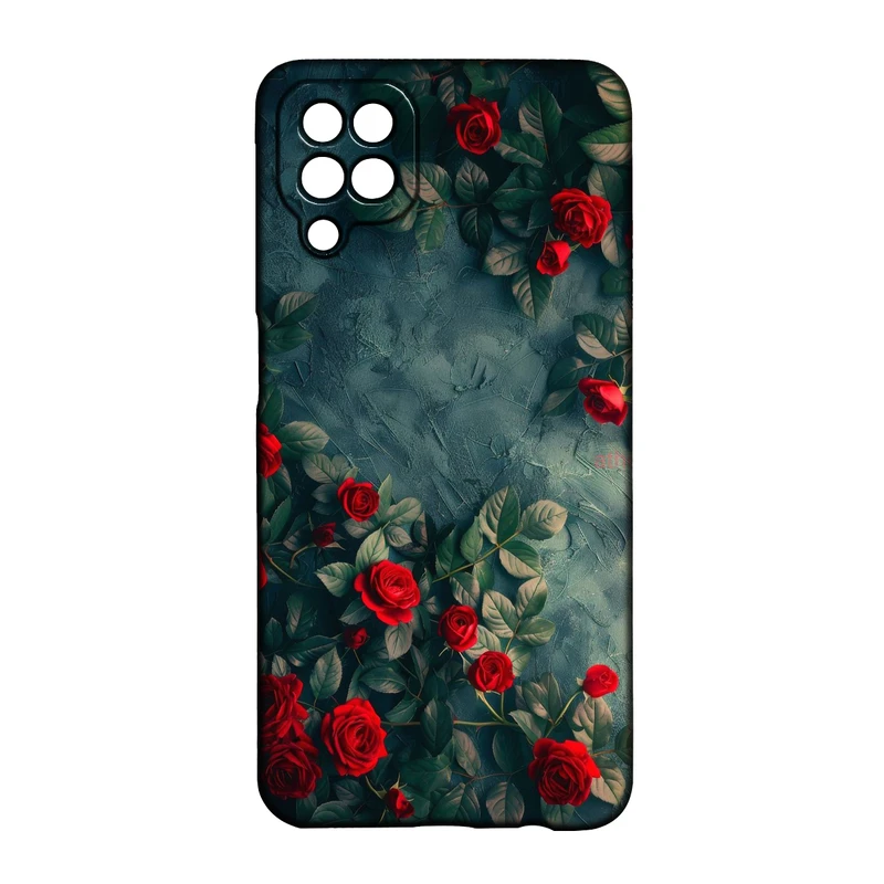 کاور طرح گل کد 327 مناسب برای گوشی موبایل سامسونگ Galaxy A12 / M12 / F12