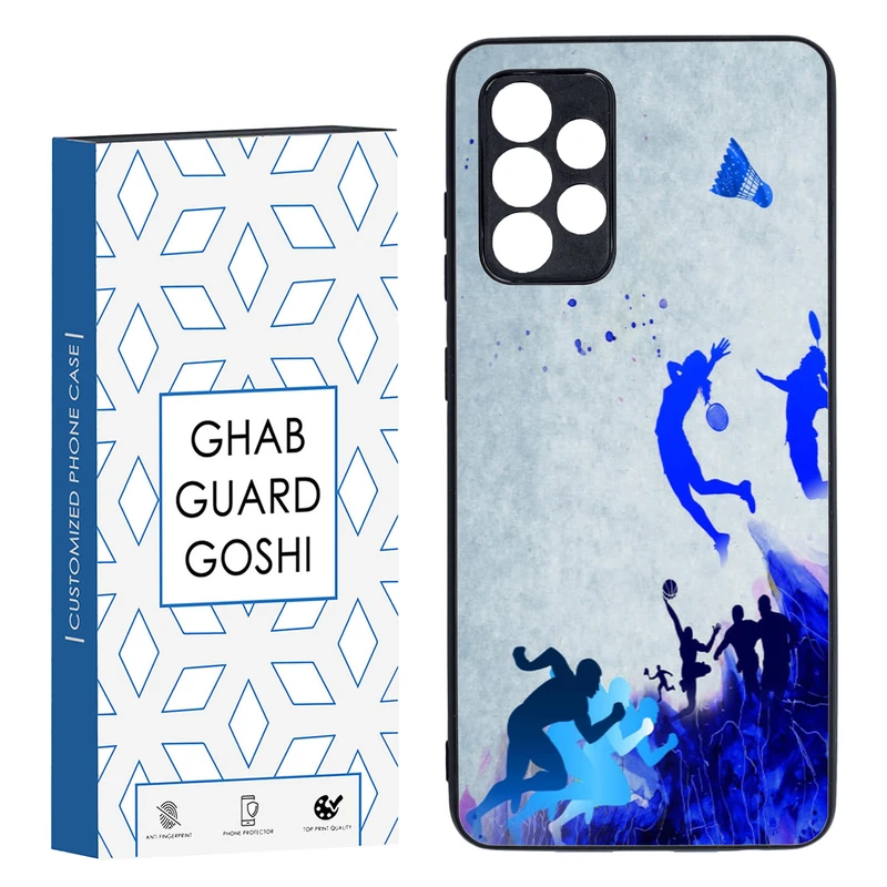 کاور قاب گارد گوشی طرح بدمینتون کد TPU-114 مناسب برای گوشی موبایل سامسونگ Galaxy A52