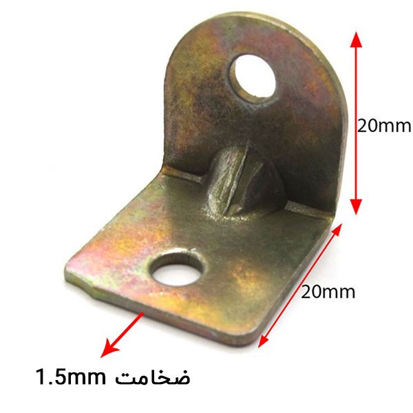 بست گونیا مدل ال 02 بسته 10 عددی