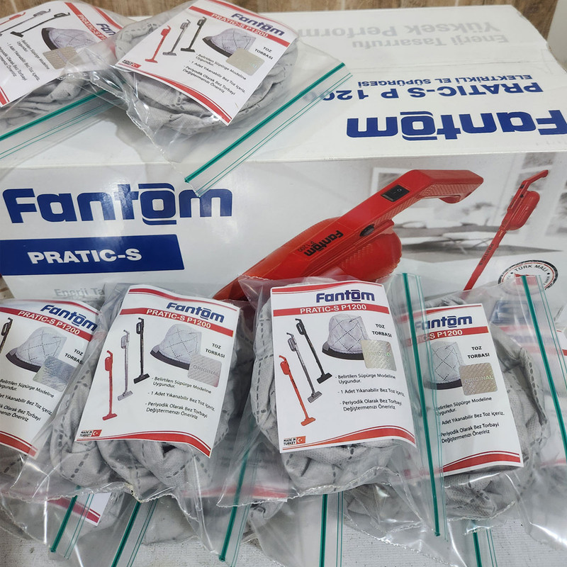 فیلتر جاروبرقی فانتوم مدل S1200 مناسب برای جاروبرقی فانتوم PRATIC بسته 4 عددی