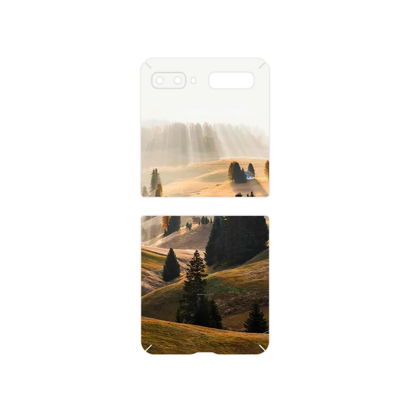 برچسب پوششی ماهوت مدل Foggy Plain مناسب برای گوشی موبایل سامسونگ Galaxy Z Flip