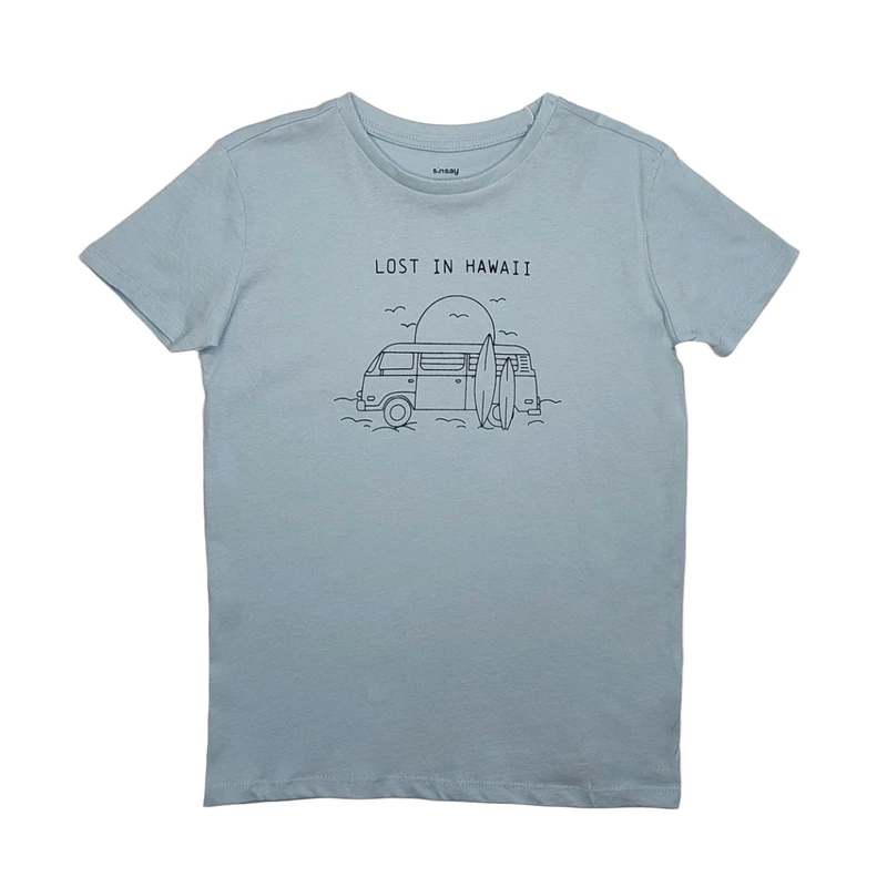 تی‌شرت آستین کوتاه پسرانه سین سی مدل 6625