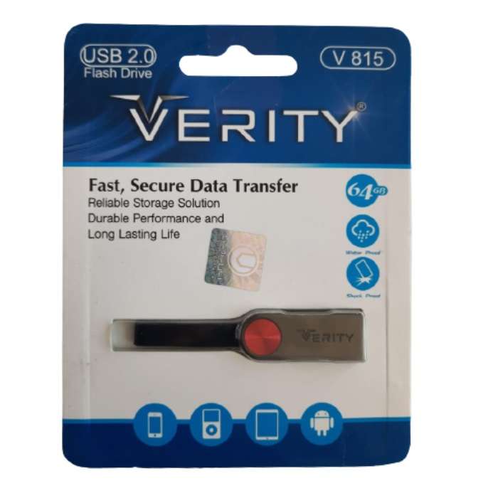 فلش مموری وریتی مدل V 815 ظرفیت 64 گیگابایت