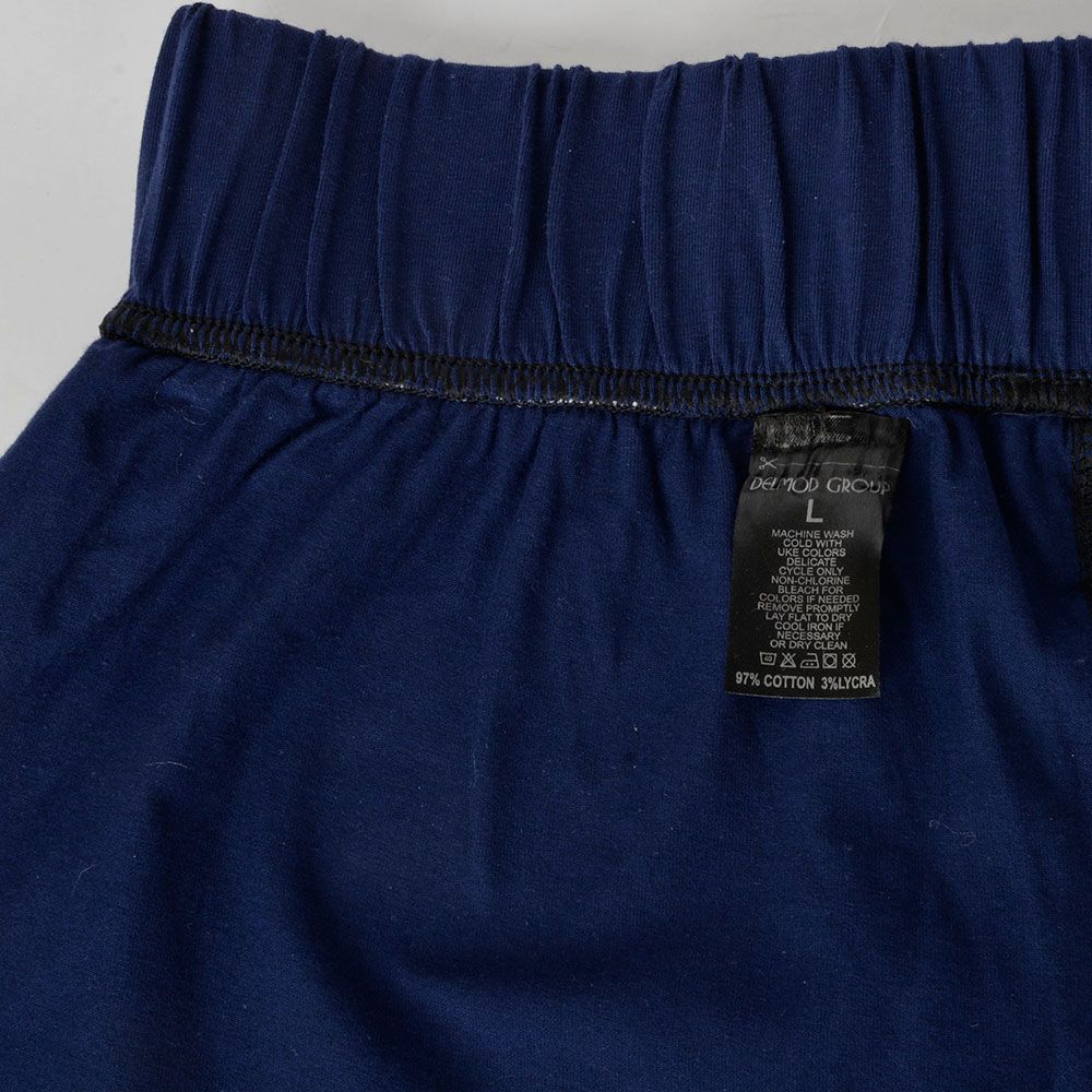 شلوارک زنانه دل مد گروپ مدل 249015414 رنگ سرمه ای - - 4