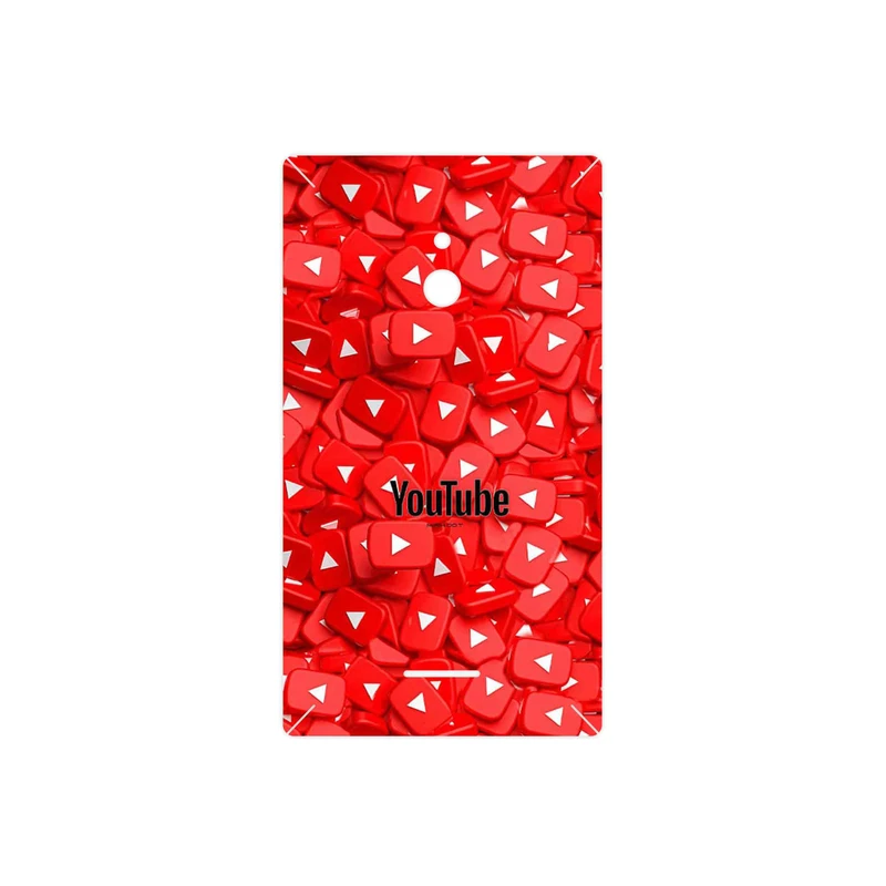 برچسب پوششی ماهوت مدل Youtube مناسب برای گوشی موبایل نوکیا XL