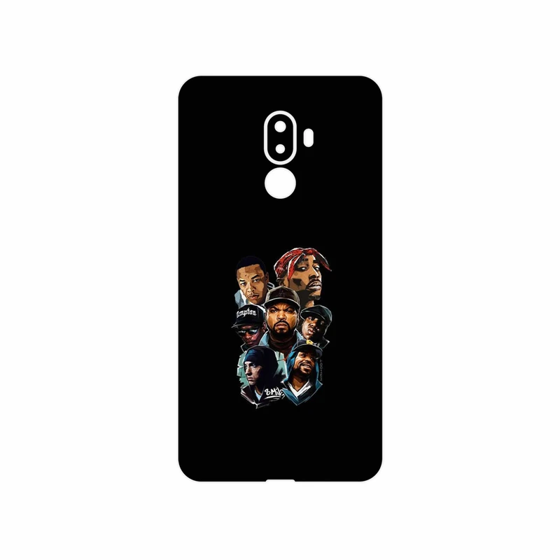 برچسب پوششی ماهوت مدل Great Rappers Digital Art مناسب برای گوشی موبایل جی ال ایکس shahab