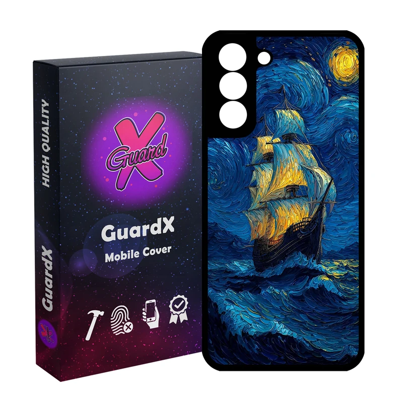 کاور گارد ایکس طرح کشتی ونگوگ مدل 10900 مناسب برای گوشی موبایل سامسونگ Galaxy S21 FE