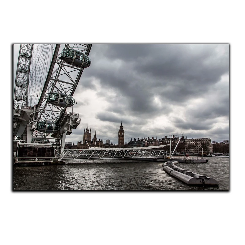 تابلو شاسی بکلیت طرح درونمای شهر لندن مدل SH-594