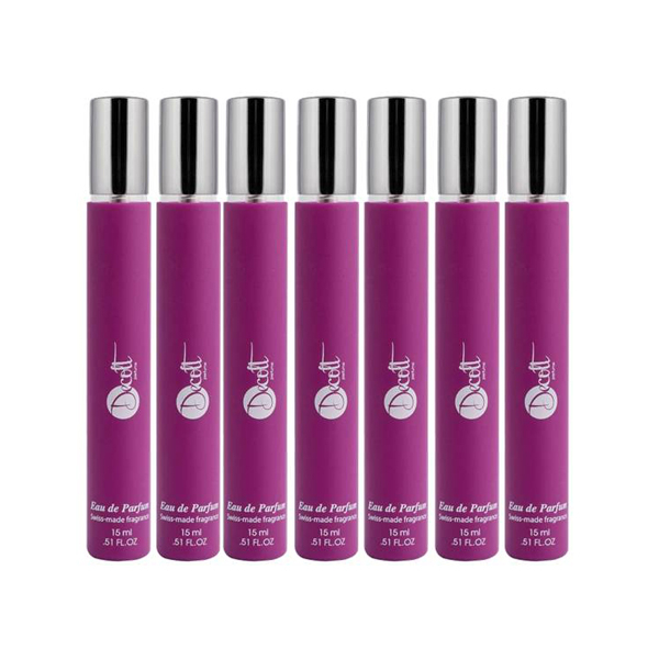 عطر جیبی زنانه دکلت مدل Bright Crystal Versace حجم 15 میلی لیتر مجموعه 7 عددی