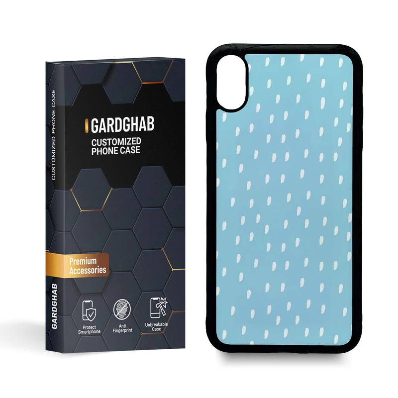 کاور گارد قاب مدل ساده مناسب برای گوشی موبایل اپل iphone xs max