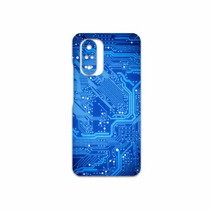 MAHOOT Blue-Printed-Circuit-Board Cover Sticker for Xiaomi Poco F3 5G