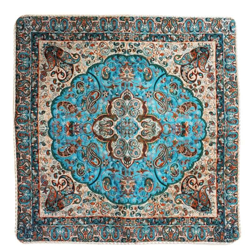 کاور کوسن ترمه طرح شاه عباسی کد AB111