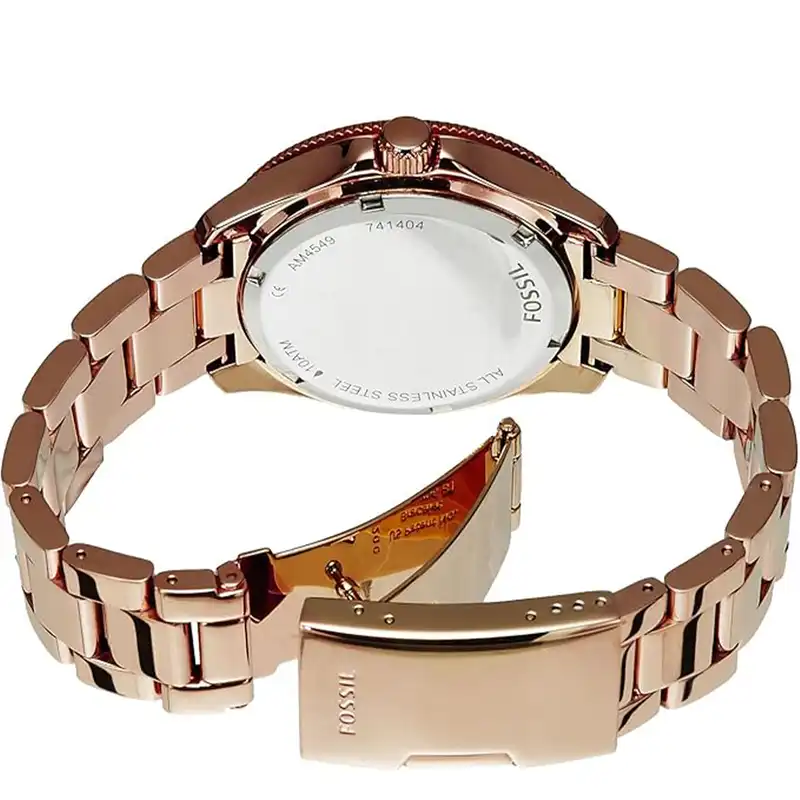 ساعت مچی عقربه ای زنانه فسیل مدل AM4549