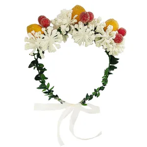 تاج مو دخترانه مدل لیمو شکری کد Q456