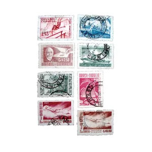 تمبر یادگاری مدل تاریخی کره کد DS4204 مجموعه 8 عددی