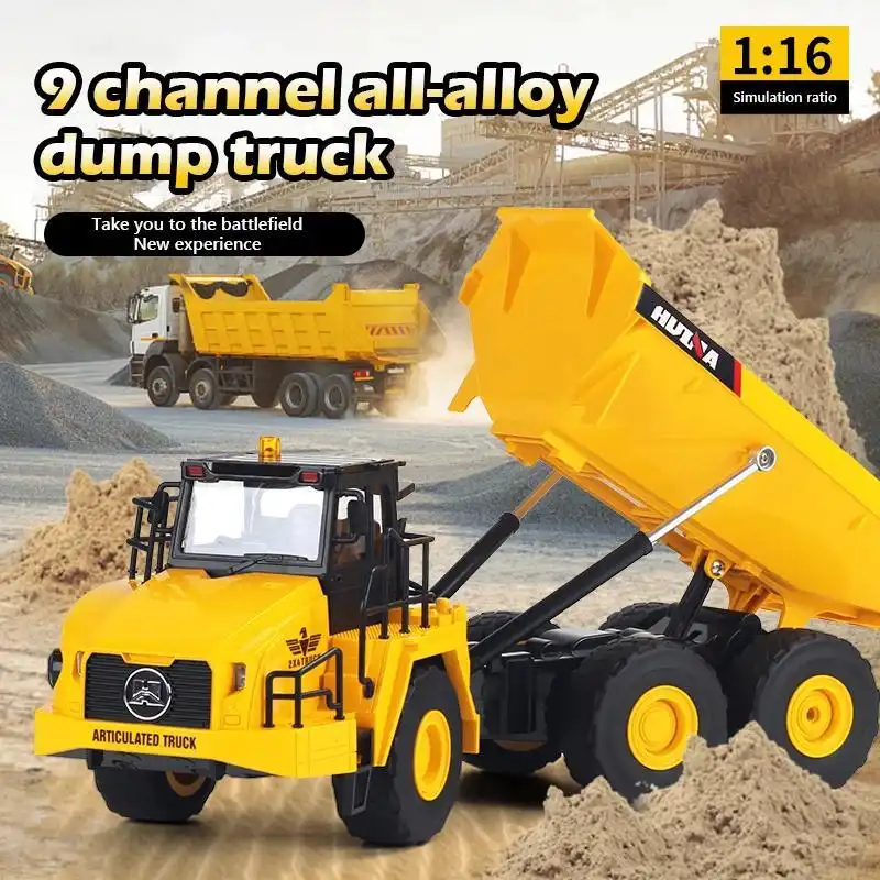 ماشین بازی کنترلی هوینا مدل 553 Dump Truck