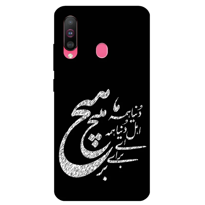 کاور مگافون طرح تایپوگرافی مدل 2390 مناسب برای گوشی موبایل سامسونگ Galaxy A60 / M40