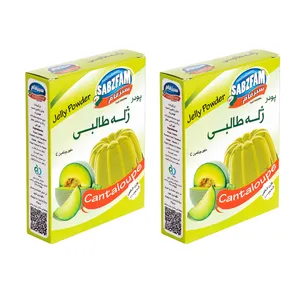 پودر ژله طالبی سبزفام - 100 گرم بسته 2 عددی
