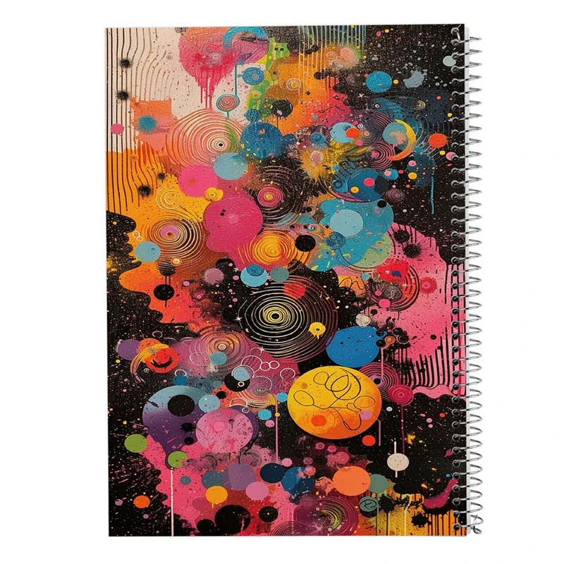 دفتر نقاشی 50 برگ مدوپد مدل اشکال فانتزی کد DF16235