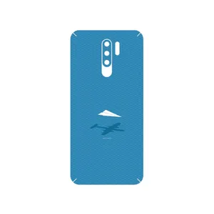 MAHOOT Minimal Paper Airplane Cover Sticker for Xiaomi Redmi 9