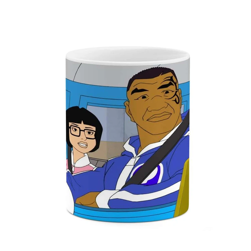 ماگ کاکتی مدل کارتون Mike Tyson Mysteries کد mgh22775