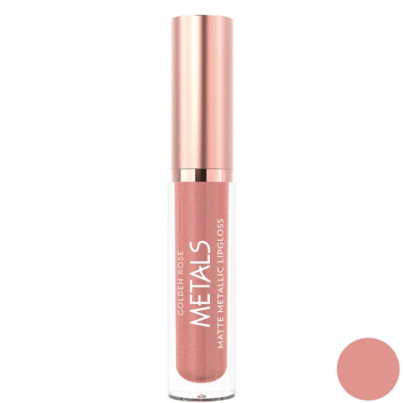 رژ لب مایع گلدن رز مدل METALS شماره 53