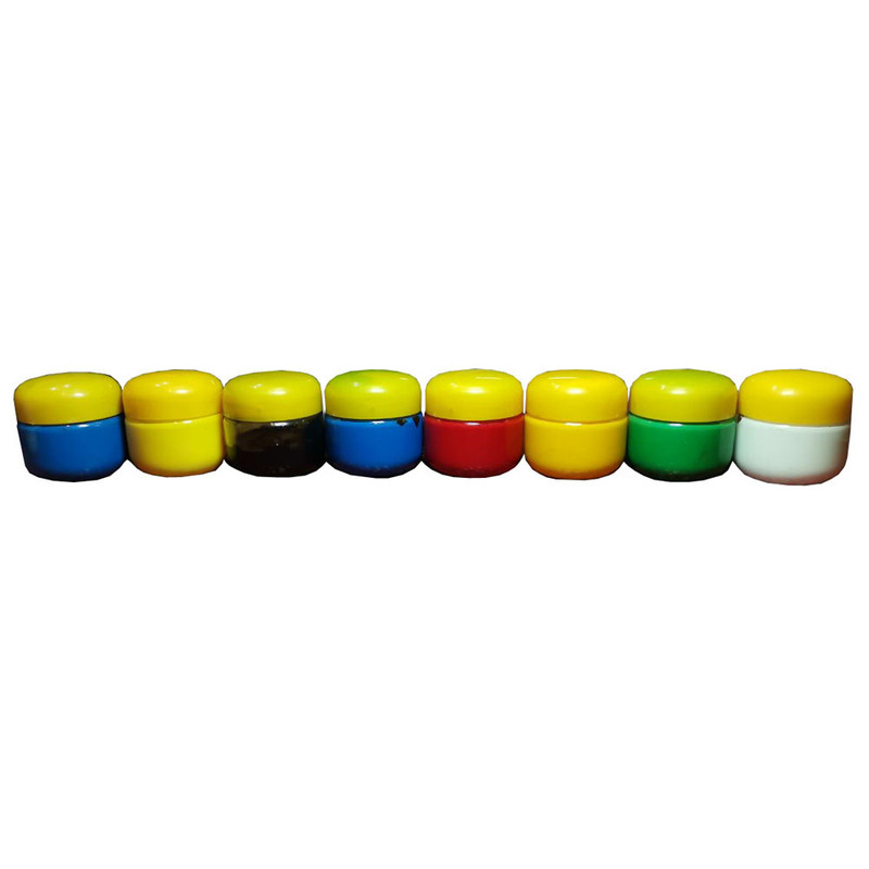 خمیر رنگ رزین اپوکسی مدل NM8 حجم 50 میلی لیتر بسته 8 عددی خمیر رنگ رزین اپوکسی مدل NM8 حجم 50 میلی لیتر بسته 8 عددی