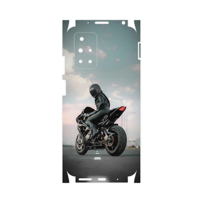 برچسب پوششی ماهوت مدل Motorcycling-FullSkin مناسب برای گوشی موبایل شیائومی Redmi 10 Prime