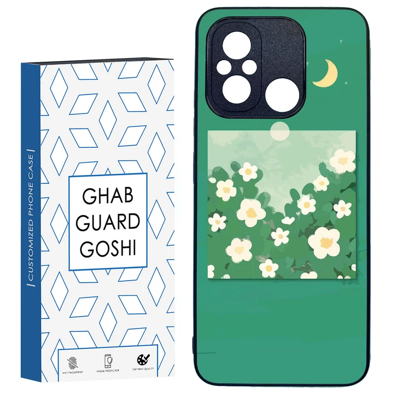 کاور قاب گارد گوشی طرح گل کد TPU-028 مناسب برای گوشی موبایل شیائومی REDMI 12C / POCO C55