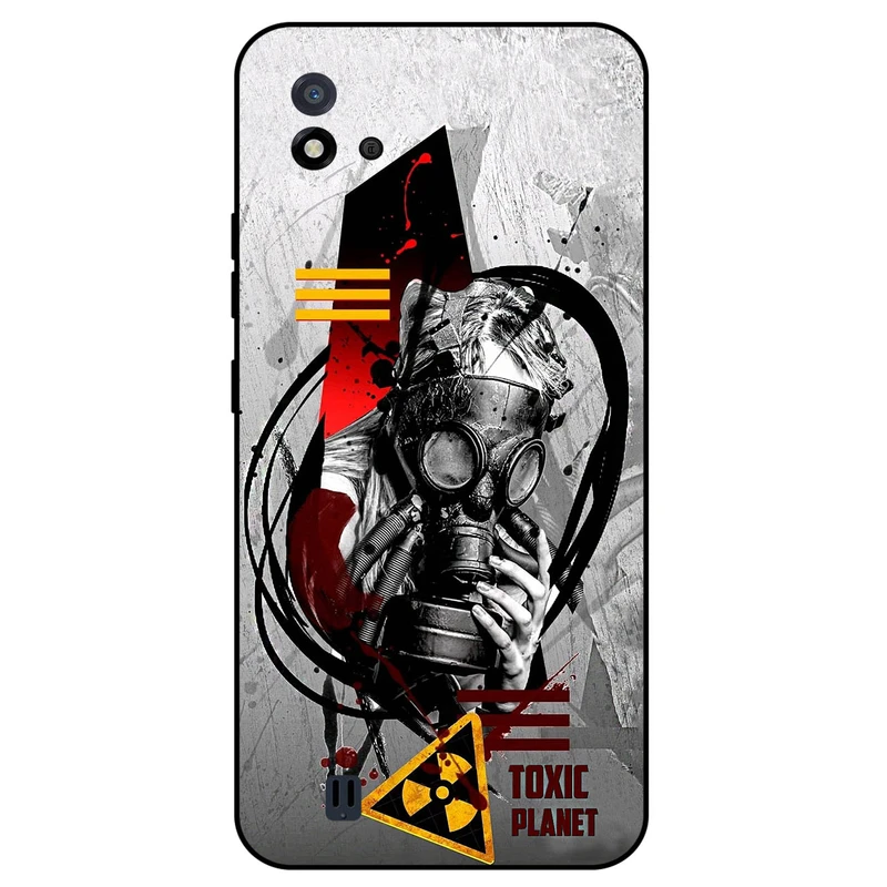 کاور مگافون طرح سمی مدل 2821 مناسب برای گوشی موبایل ریلمی C20     