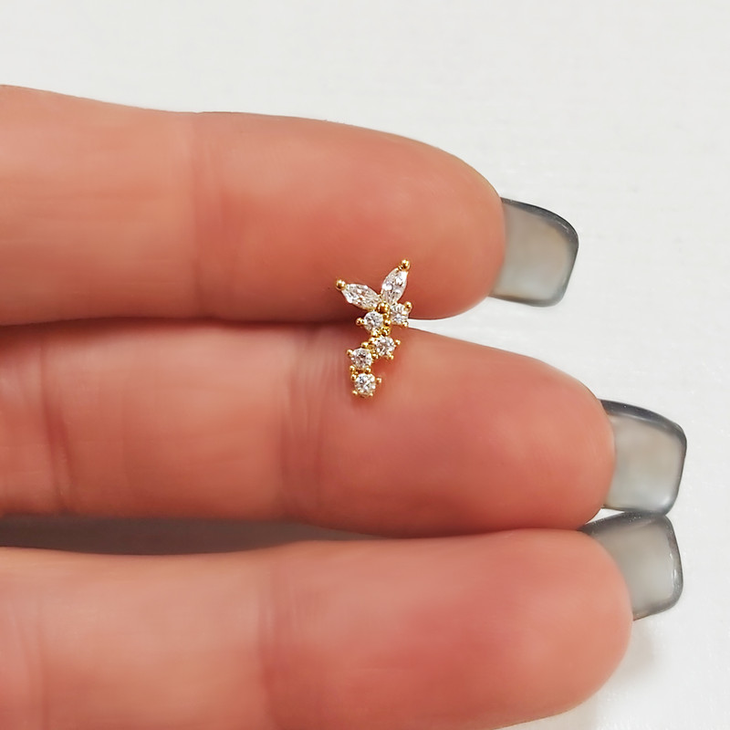 پیرسینگ گوش زنانه اقلیمه مدل HS247