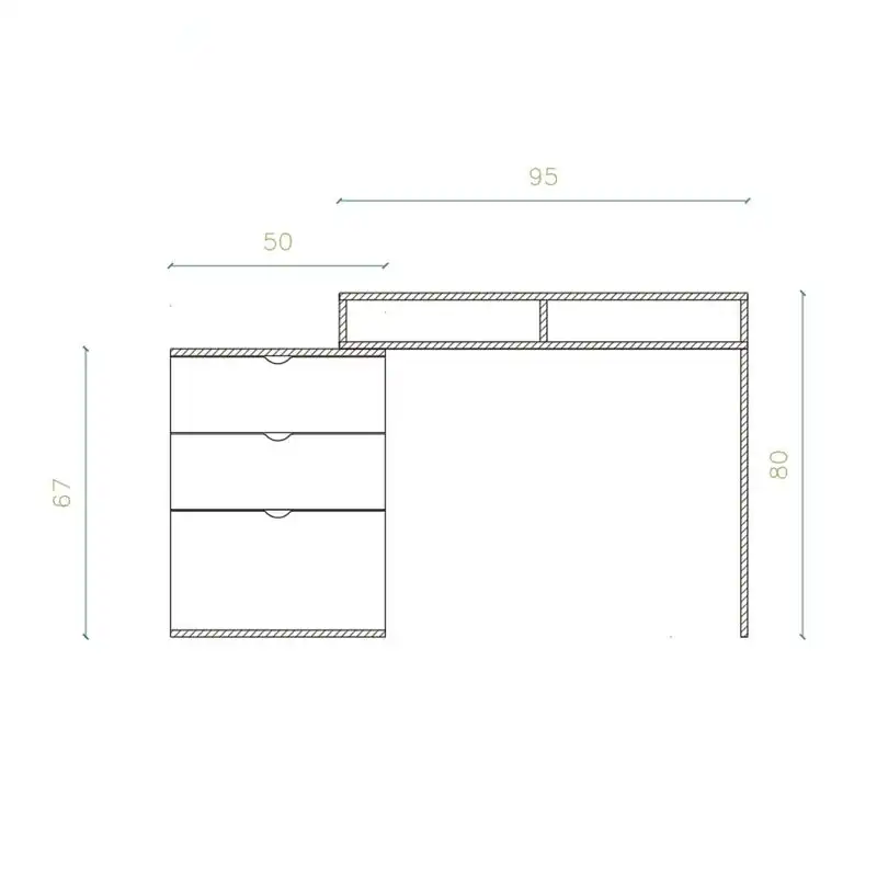 میز تحریر هیراد مدل T156