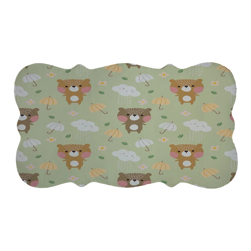  پادری طرح کودکانه کد 9371 سایز 110×60 سانتی متر