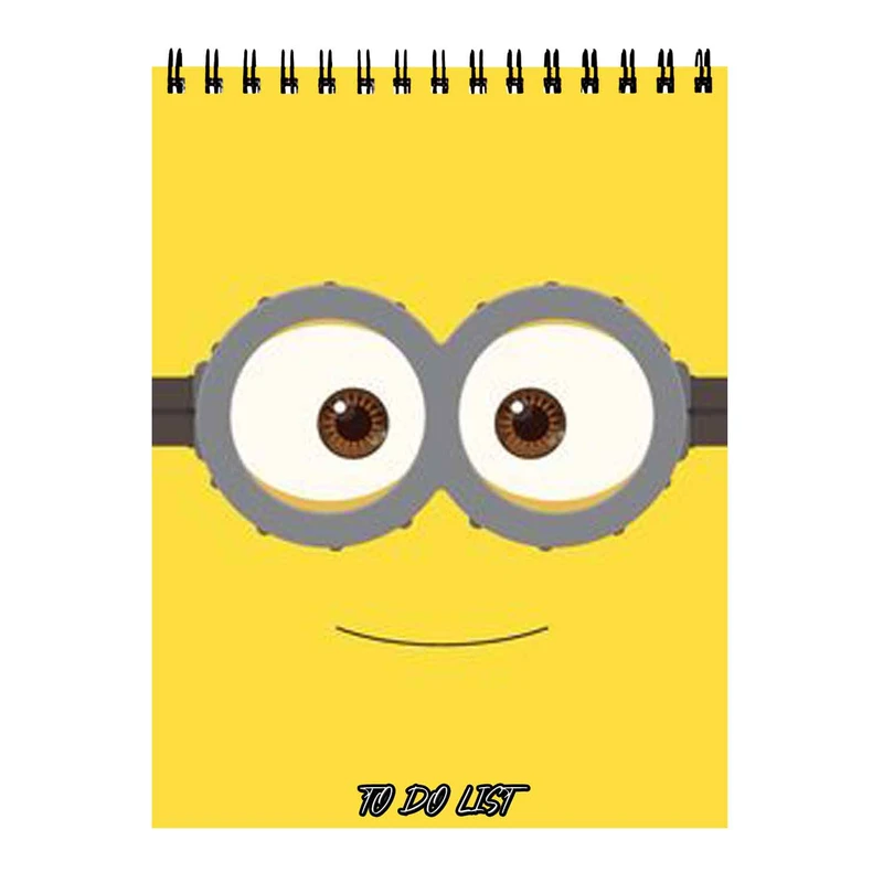 دفتر برنامه ریزی 50 برگ طرح مینیون کد 372