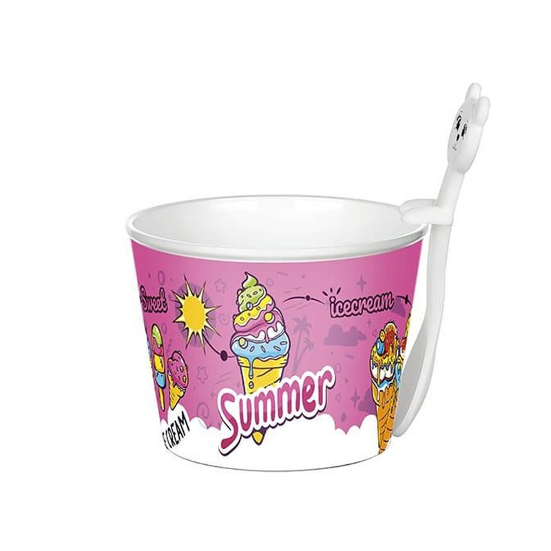 بستنی خوری تیتیز مدل CUPICE کد 9425 مجموعه 4 عددی