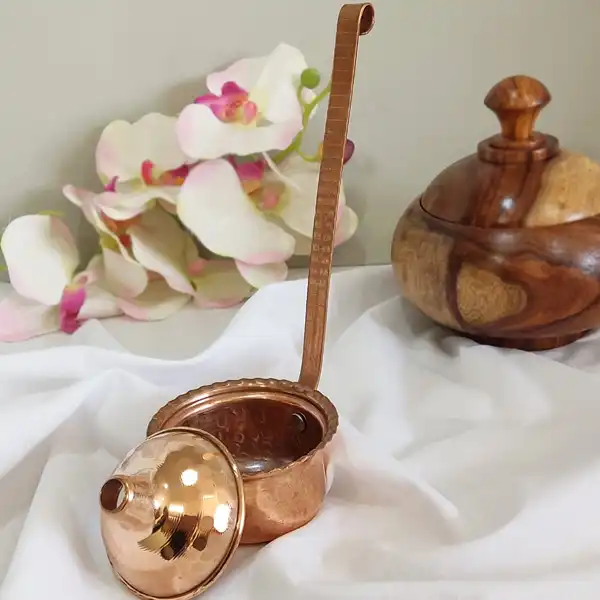 اسپند دود کن مسی طرح دودکش دار کد ZH211