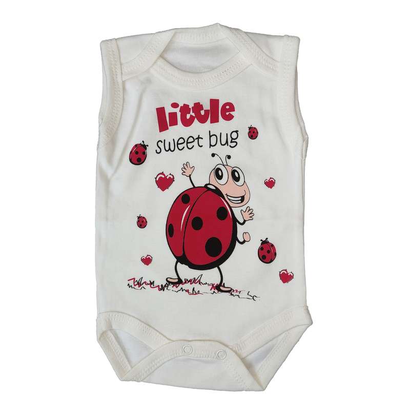 بادی نوزادی مدل کفشدوزک A0120