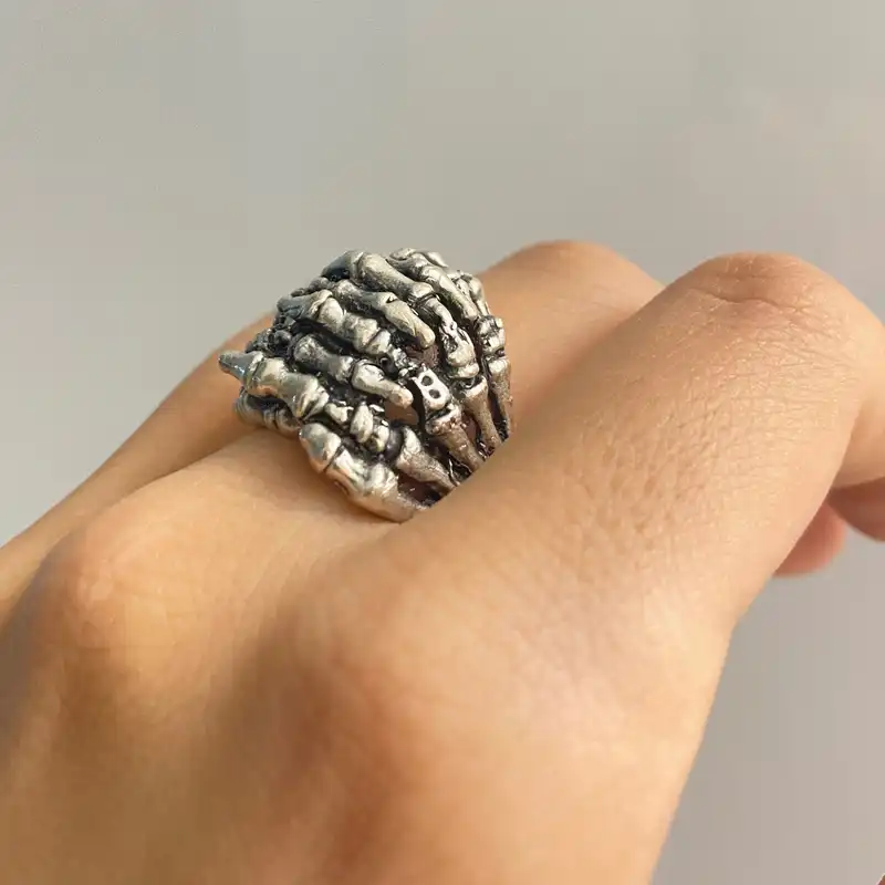 انگشتر مدل اسکلت