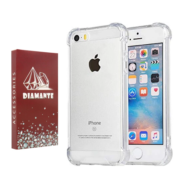 کاور دیامانته مدل Shaff Rd مناسب برای گوشی موبایل اپل iPhone 5 / 5s / SE