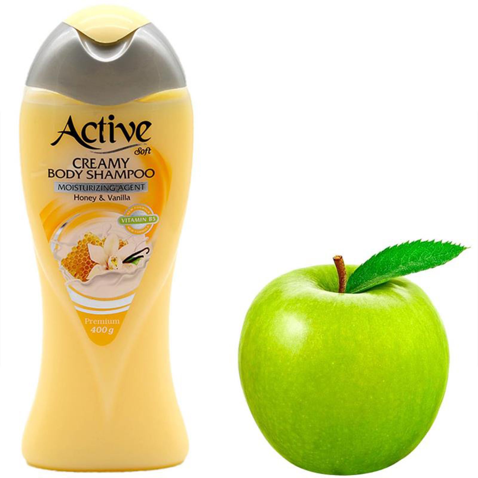 شامپو بدن کرمی اکتیو مدل Vanilla And Honey مقدار 400 گرم -  - 7