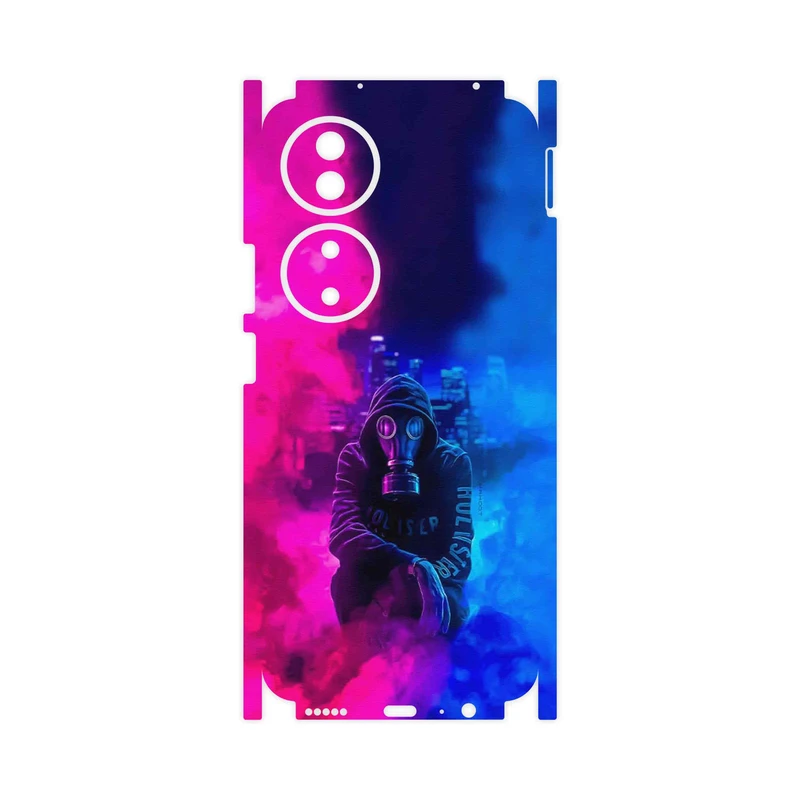 برچسب پوششی ماهوت مدل Smoke Rainbow Digital Art 2-FullSkin مناسب برای گوشی موبایل آنر X7b
