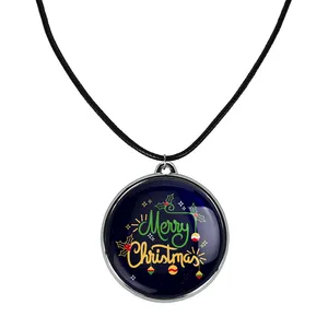 گردنبند خندالو مدل کریسمس Christmas کد 2216722158