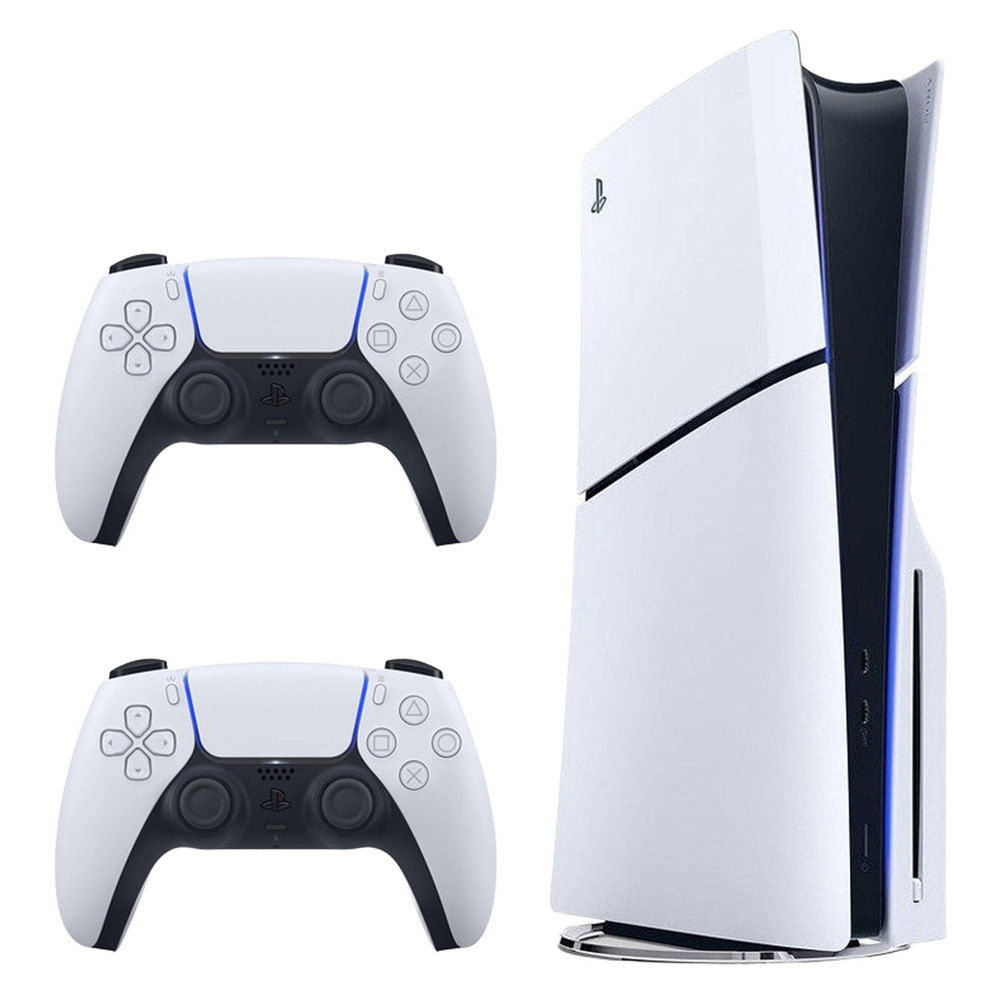 کنسول بازی سونی مدل PlayStation 5 Slim ظرفیت 1 ترابایت ریجن CFI-2116 اروپا به همراه دسته اضافی