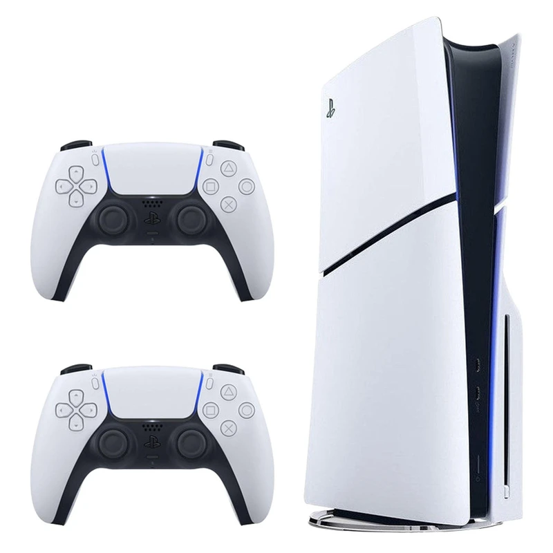 کنسول بازی سونی مدل PlayStation 5 Slim ظرفیت 1 ترابایت ریجن CFI-2116 اروپا به همراه دسته اضافی