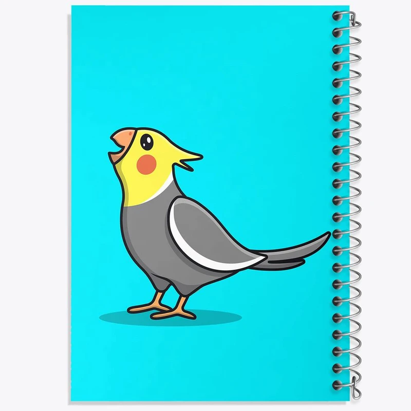 دفتر مشق 50 برگ خندالو مدل حیوانات بامزه عروس هلندی کد 29639