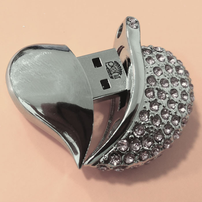 فلش مموری پرلیت یو اس بی طرح قلب کد W-64-UُSB3 ظرفیت 32 گیگابایت