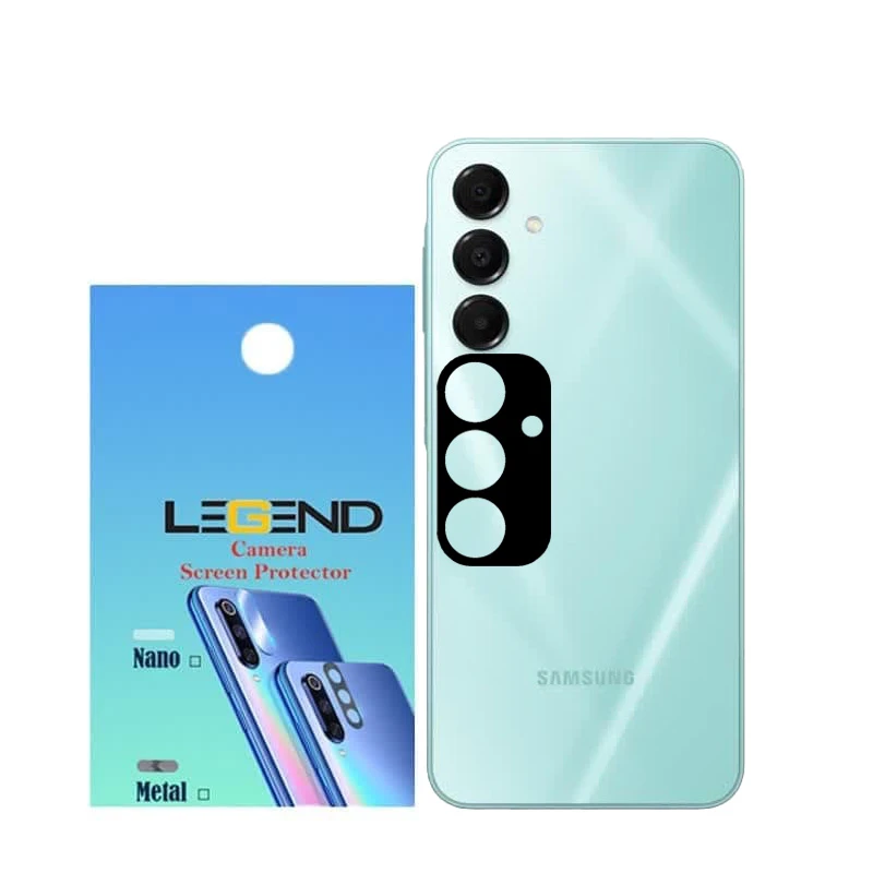 محافظ لنز دوربین پلاستیکی لجند مدل قاب‌دار مناسب برای گوشی موبایل سامسونگ Galaxy A16